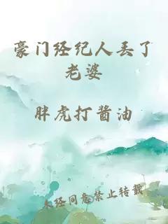 豪門經紀人丟了老婆