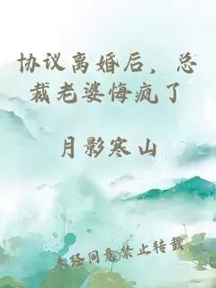 協議離婚后，總裁老婆悔瘋了