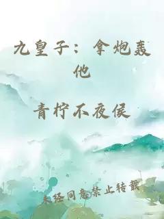 九皇子：拿炮轟他