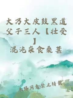 大乃大皮鼓黑道父子三人【壯受】