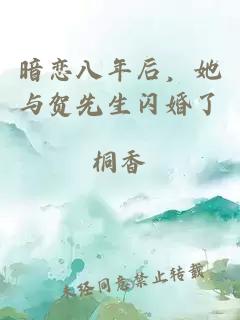 暗戀八年后，她與賀先生閃婚了