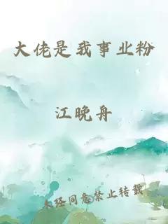 大佬是我事業粉
