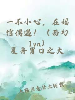 一不小心，在娼館偶遇?。ㄎ骰?1vn）