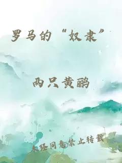 羅馬的“奴隸”