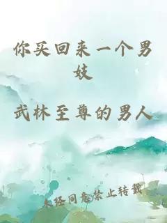 你買回來一個男妓