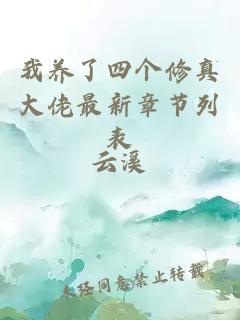我養了四個修真大佬最新章節列表
