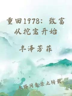 重回1978：致富從挖寶開始