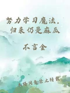 努力學習魔法，歸來仍是麻瓜