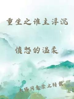 重生之誰主浮沉