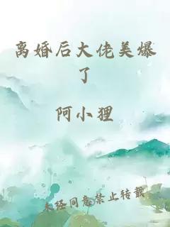 離婚后大佬美爆了
