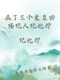 成了三個愛豆的經紀人紀北檸