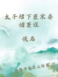 太子裙下臣宋晏儲蕭淮