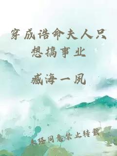 穿成誥命夫人只想搞事業