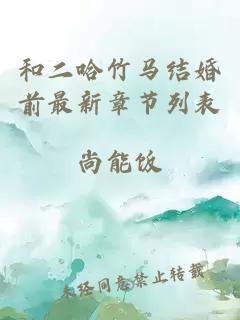 和二哈竹馬結婚前最新章節列表