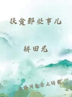 扶貧那些事兒